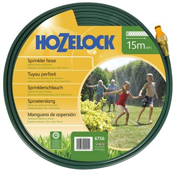 Tuyau darrosage plat perforé 15 m HOZELOCK 6756P0000