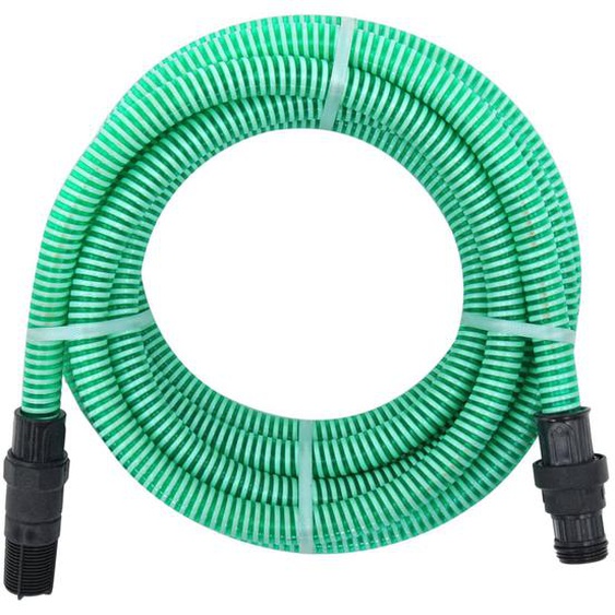 Tuyau daspiration avec raccords en PVC vert 1 7 m PVC
