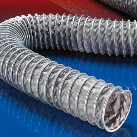 Tuyau daspiration en PVC Ø intérieur 450 mm Ø extérieur 462,00 mm 6 mm Longueur 3 m