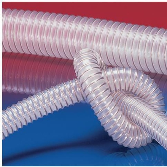 Tuyau daspiration et de transport AIRDUC® PUR 351 FOOD Ø intérieur 225 mm Ø extérieur 234,00 mm Longueur 10 m Épaisseur de paroi 4.5 mm