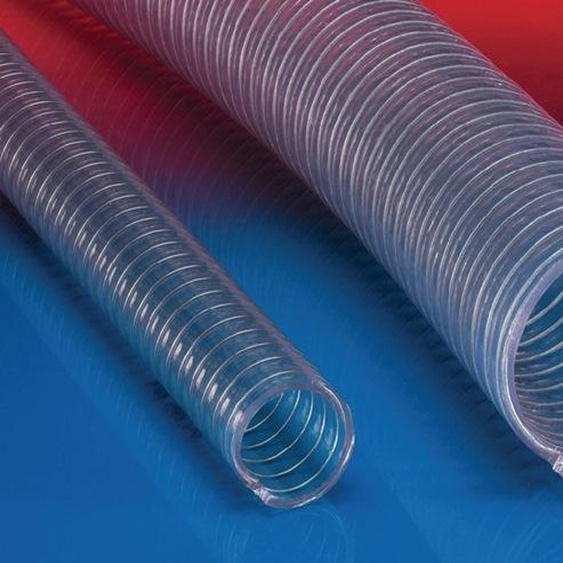 Tuyau daspiration et de transport BARDUC® PVC 381 FOOD Ø intérieur 18 mm Ø extérieur 24,50 mm 3.5 mm Longueur 60 m