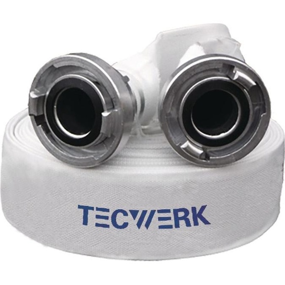 Tuyau de construction/industriel Ø intérieur 50 mm longueur 20 m blanc