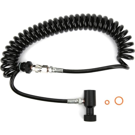 Tuyau de raccordement de la bobine dair en aluminium G1/2 sans vanne
