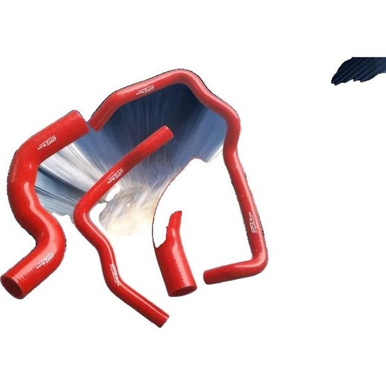 Tuyau de radiateur en silicone, haute résistance à léclatement 2 Mpa, large plage de température -60 à 260 degrés, rouge