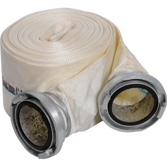 Tuyau de refoulement pour motopompes, 2 pouces, 20 m, avec raccords en aluminium