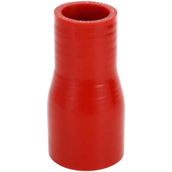 Tuyau de refroidissement de 100 mm - Tuyau en silicone - Rouge - Diamètre intérieur de 32 mm/45 mm - Température jusquà 300°C - Processus multicouche renforcé par des fibres