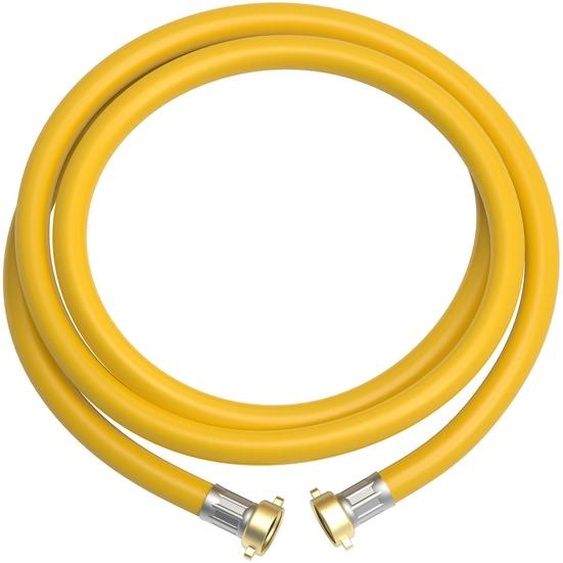 Tuyau de remplissage VARIOSAN pour chauffage, référence 16751, 3/4, 2,50 m, 15 bar, jaune – Longueur : 2,50 mètres