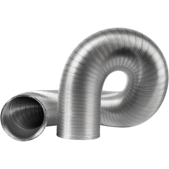 Tuyau de ventilation flexible en aluminium, 120 mm, pour appareils