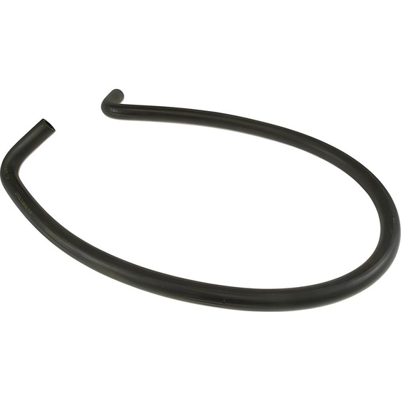 Tuyau deau de refroidissement avec double coude (90°), noir, d=23x16mm, env. 1200mm