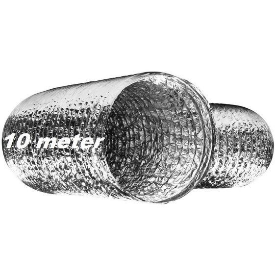 Tuyau dévacuation flexible en aluminium, 127 mm x 10 m
