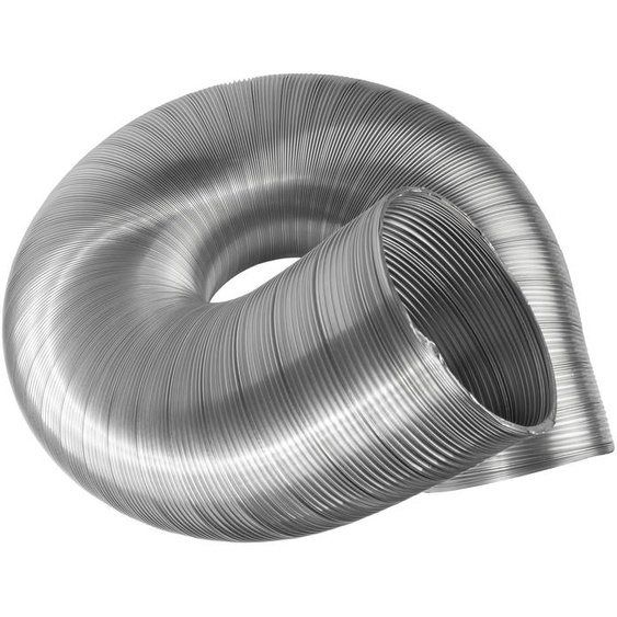 Tuyau dévacuation flexible en aluminium, diamètre 120 mm, longueur 1,5 m, pour ventilation