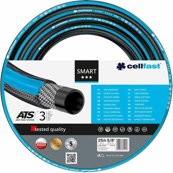Tuyau Dirrigation Smart Ats 15 Mm X 25 M Cellfast