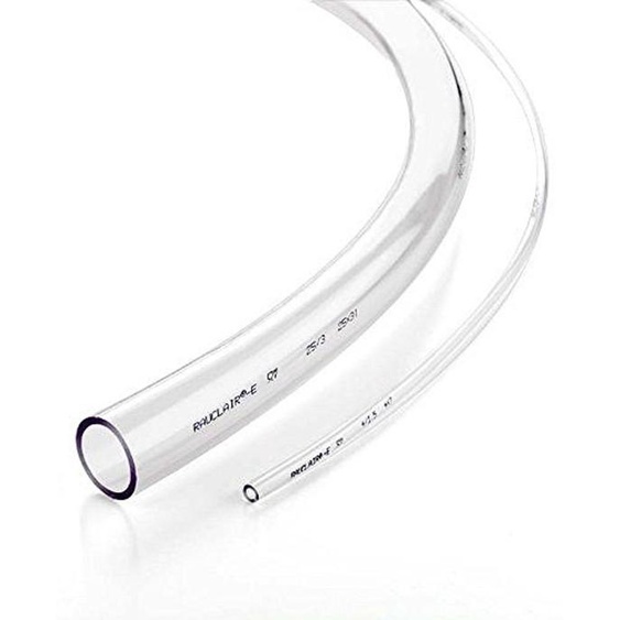 Tuyau en PVC de qualité alimentaire, pour leau et lair - Flexible et résistant à labrasion - Diamètre intérieur de 4 mm, diamètre extérieur de 6 mm