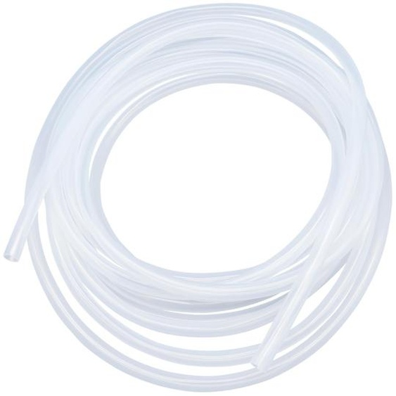 Tuyau en silicone, 4 mm x 8 mm, 8 mètres, adapté au contact alimentaire, flexible et transparent