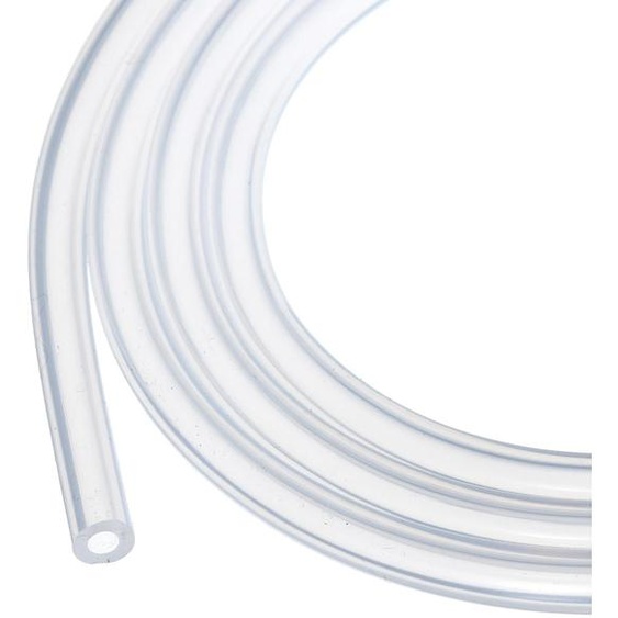 Tuyau en silicone de 15 mètres - Tuyau flexible - Tuyau transparent - Usage industriel - Irrigation - Résistant aux hautes températures