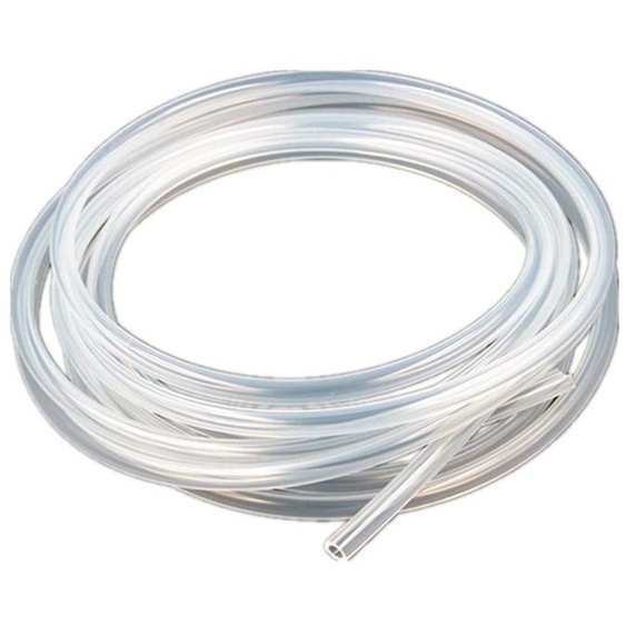 Tuyau en silicone, diamètre intérieur 1,6 mm, diamètre extérieur 3,2 mm, longueur 5 mètres, adapté au contact alimentaire