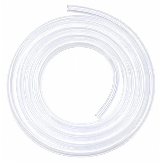 Tuyau en silicone flexible, 5x7 mm, longueur 2 mètres, transparent