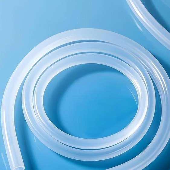 Tuyau en silicone - Flexible et adapté au contact alimentaire - Diamètre intérieur : 1/2 pouce, diamètre extérieur : 3/4 pouce - Longueur : 3 mètres