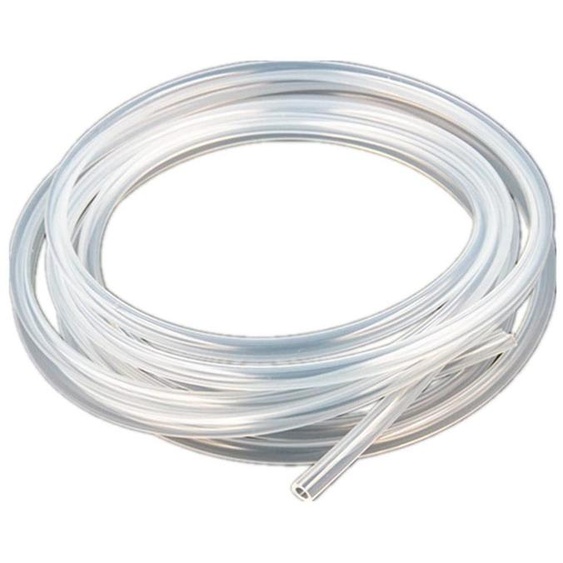 Tuyau en silicone transparent, diamètre intérieur 0,5 mm, diamètre extérieur 1,5 mm, longueur 5 mètres