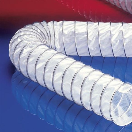 Tuyau profilé à pince en PE Ø intérieur 170 mm Ø extérieur 182,00 mm 6 mm Longueur 6 m