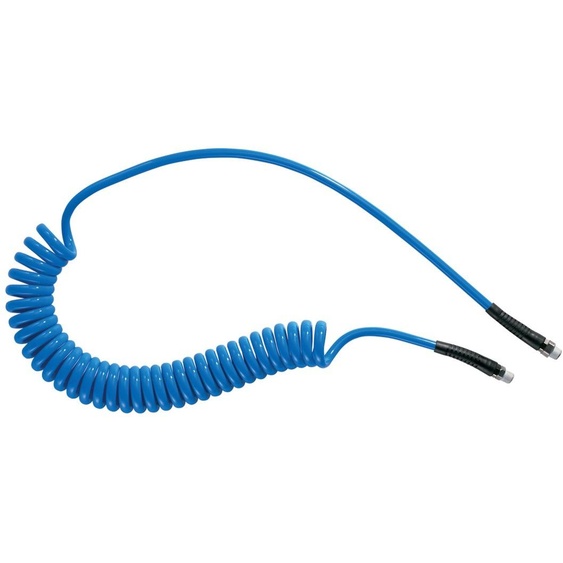 Tuyau spiralé polyuréthane bleu 6m - PREVOST - PUS 66