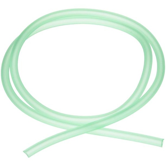 Tuyau transparent en PVC vert, dimensions 7/4 mm, longueur 1 mètre