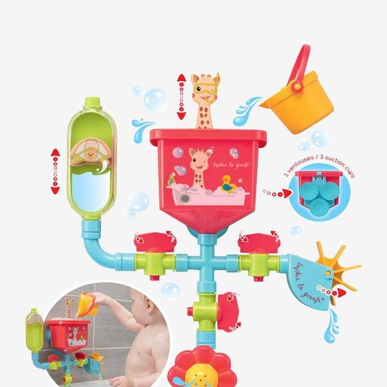 Tuyaux folies Sophie la Girafe VULLI rouge