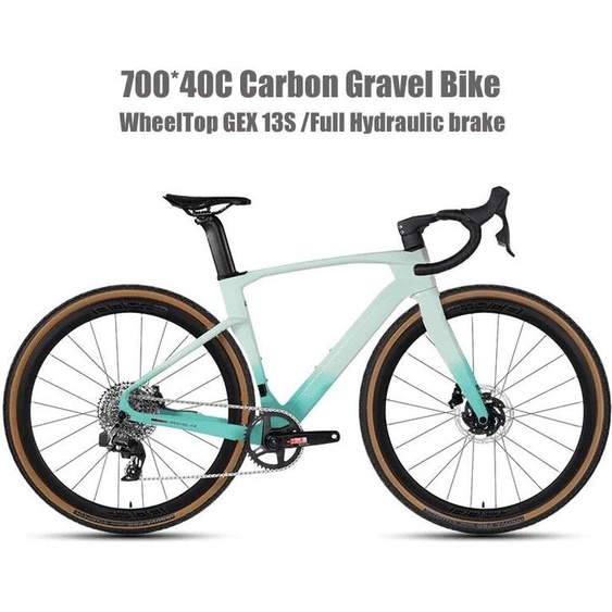 Twitter sans fil gravier V3 700X40C carbone gravier vélo WheelTop GEX électronique 13S disque route course vélo ville vélo pour adultes
