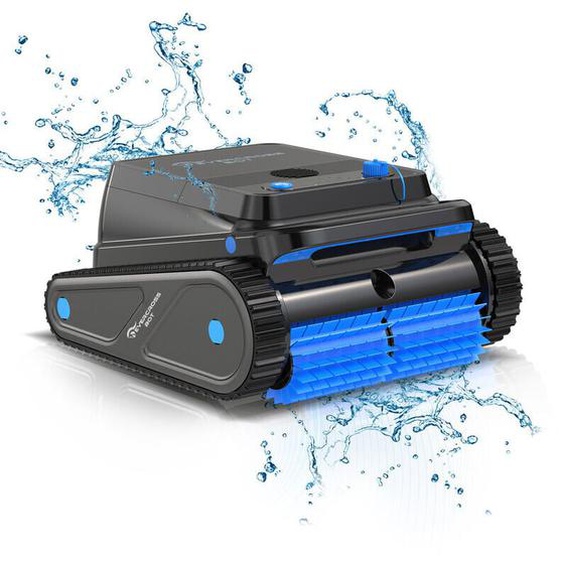U8 Robot Piscine Sans Fil, Nettoyage du Fond, des Parois et de la Ligne d Eau, 120Min & 200m² dAutonomie - Evercross Bot