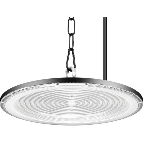 UFO, projecteur LED haute puissance pour hall industriel - Lampe de plafond industrielle - 1000W, 220-240V - Très haute luminosité - Étanche IP65 - Adapté pour entrepôts et ateliers - 6500K, lumière blanche froide