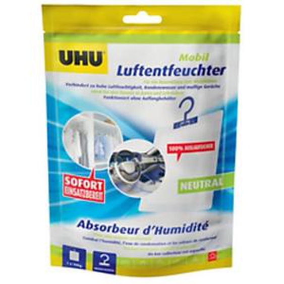 UHU Absorbeur dhumidité pour voiture, 300 g