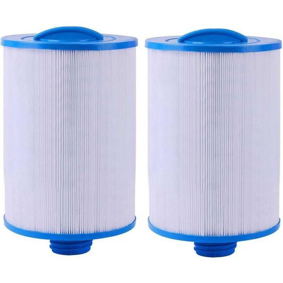 Ulisem - Lot de 2 Cartouche pour Filtre Jacuzzi, pour Spa, Unicel 6CH-940, Pleatco PWW50P3, Waterway Front Access Skimmer et Filbur FC-0359