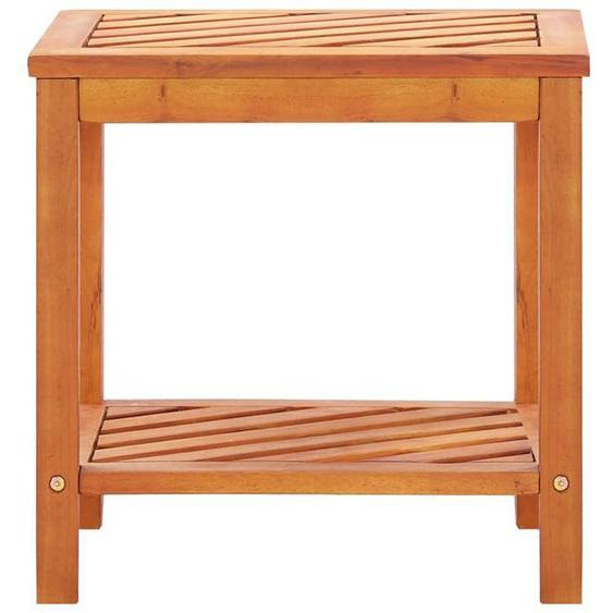 UMR - Table dappoint - Console - Bois dacacia massif 45 x 33 x 45 cm LL78073