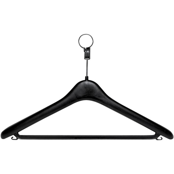 Unilux Cintre antivol plastique LOCKY - Noir (Lot de 20 pièces)