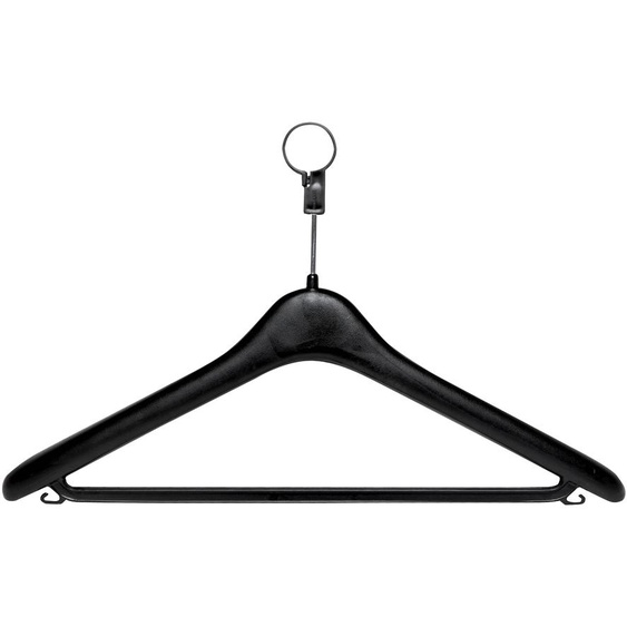 Unilux Cintre antivol plastique LOCKY - Noir - Lot de 20 pièces