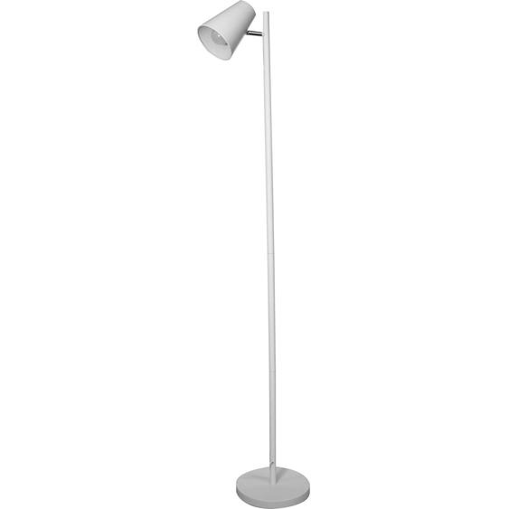 Unilux Lampadaire Sofy - Ampoule Led E27 - Tête orientable - Blanc