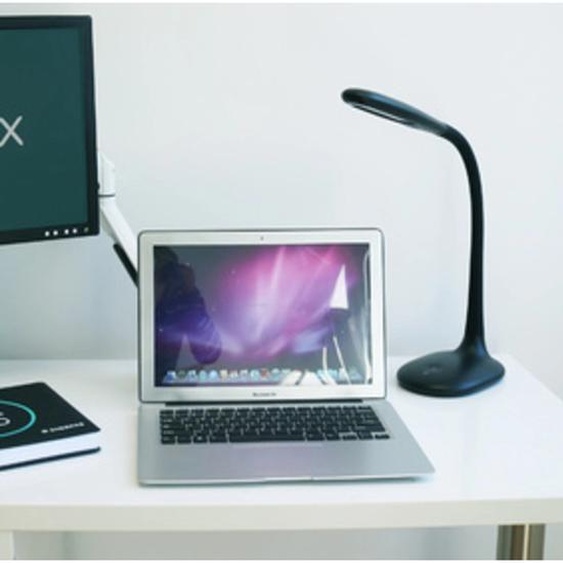 UNILUX Lampe de bureau à LED LUCY, noir