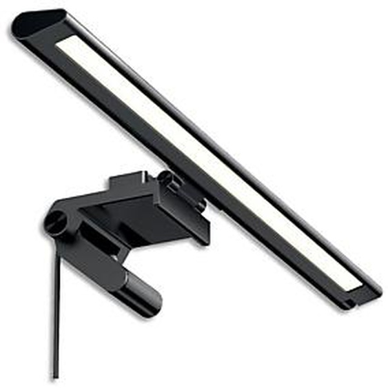 UNILUX Lampe de bureau LED pour visoconference Visiolight titanium. Alimentaiton via usb