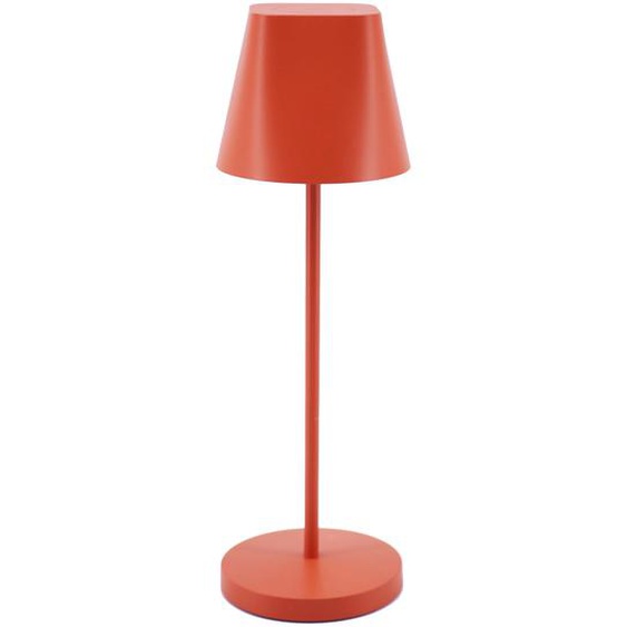 Unilux Lampe de décoration Ava - Led intégrée - Tactile - Abat-jour et socle terracotta