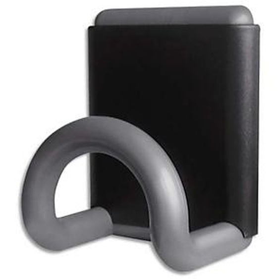UNILUX Patère magnétique Gris métallisé 8x10 cm