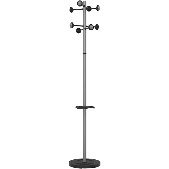 Unilux Portemanteau Accueil  - 8 patères - Aluminium