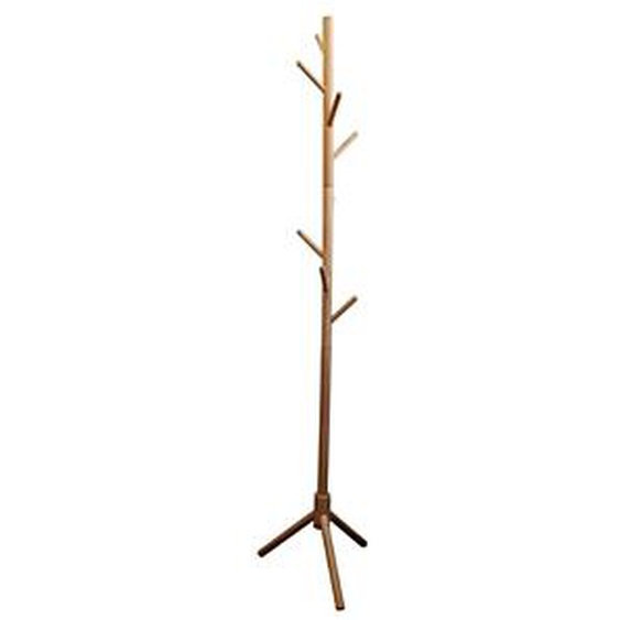 Unilux portemanteau Mikado 8 patères - Bois hêtre