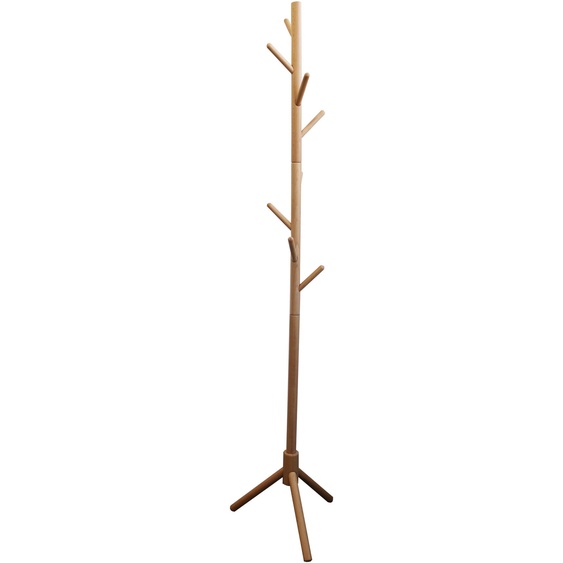 Unilux portemanteau Mikado 8 patères - Bois hêtre