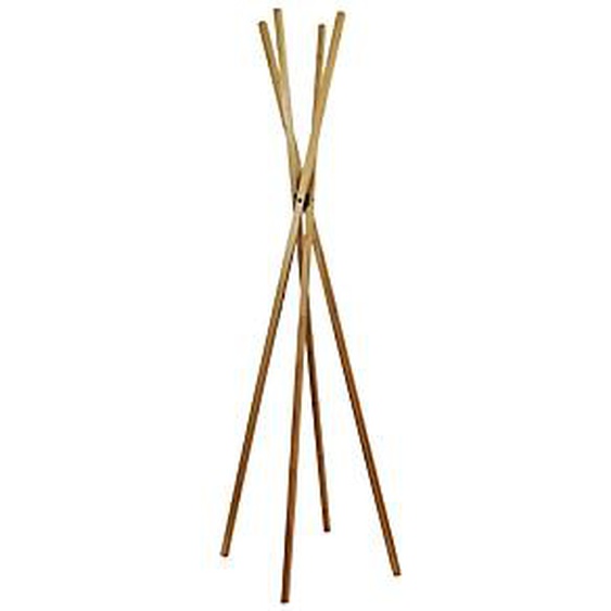 Unilux Portemanteau Tipy - 4 patères - Bambou