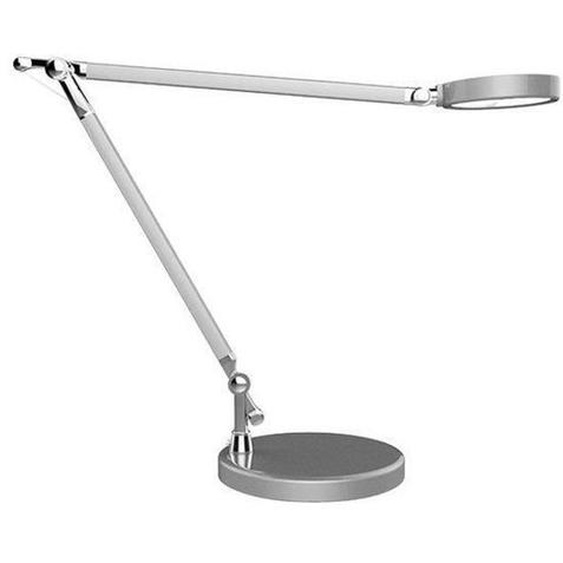 Unilux SENZA 2 Lampe de bureau LED 5 W classe LED A+ 3000-6500 K gris métal, chrome