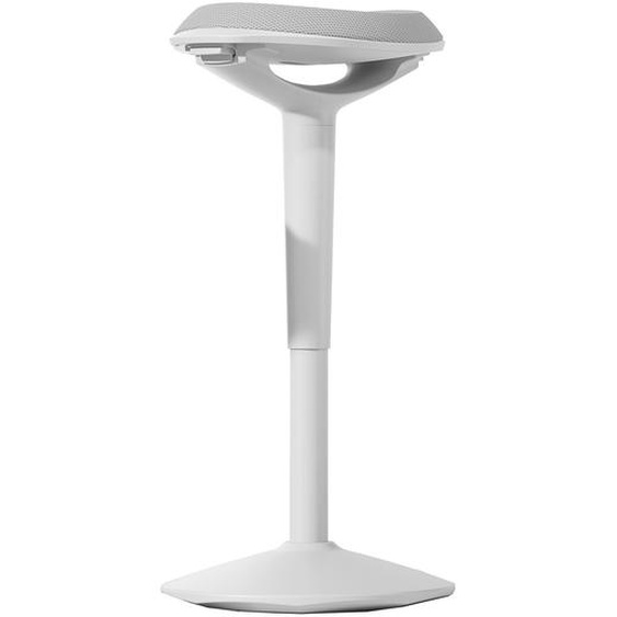 Unilux Tabouret ergonomique Ergo Boost à effet de bascule - Gris Blanc