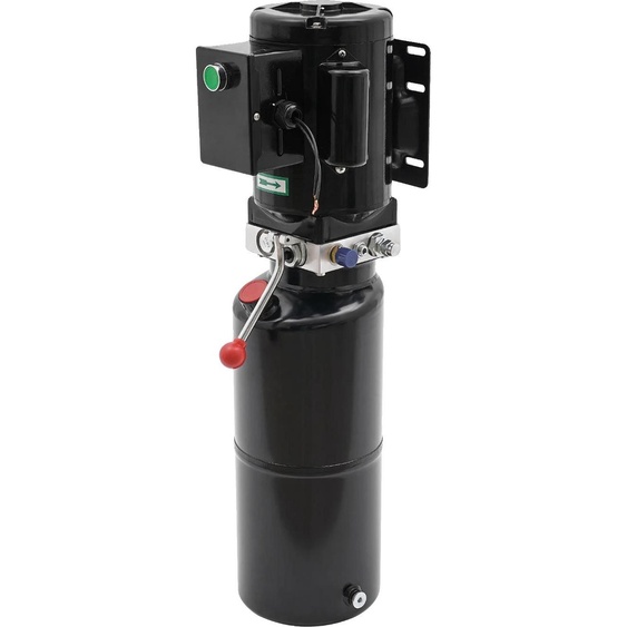 Unité hydraulique, moteur 2,2 kW, haute performance, couleur noire