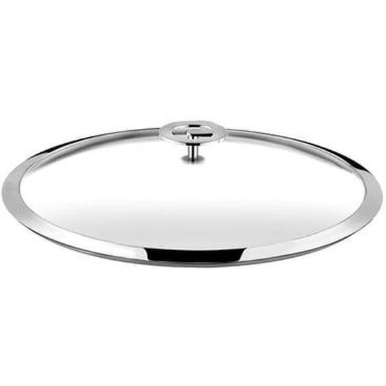 Universel - Couvercle 28cm verre trempé et inox