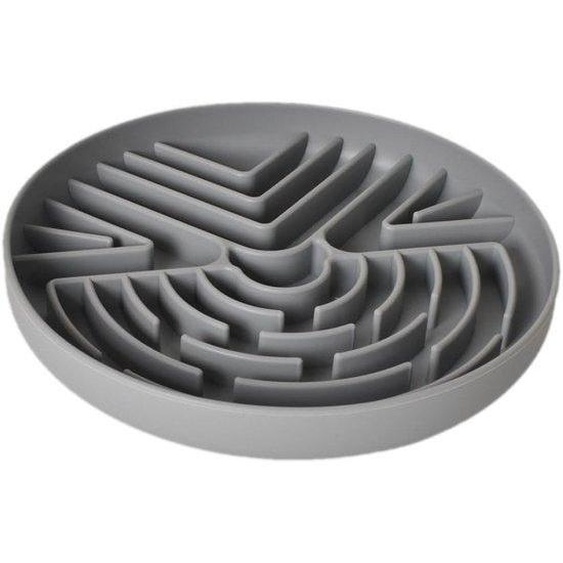 Unyqoos® : Bol pour chien à alimentation lente en silicone, avec ventouse antidérapante, sans BPA, lavable au lave-vaisselle – pour chats et chiens de taille moyenne à grande