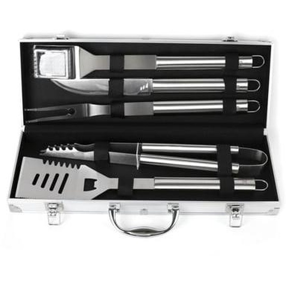 Ustensile barbecue MALETTE Set 5 pièces